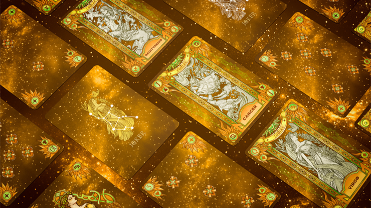 Zodiac (Virgo) Luminous Edition Playing Cards by TCC
