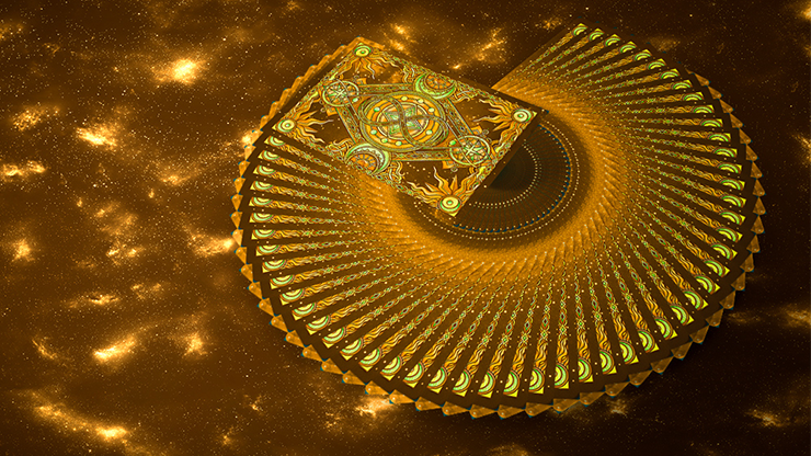 Zodiac (Virgo) Luminous Edition Playing Cards by TCC