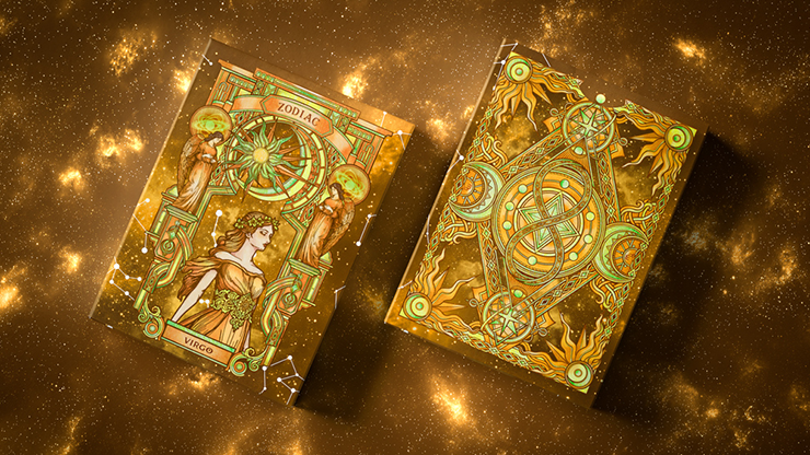 Zodiac (Virgo) Luminous Edition Playing Cards by TCC