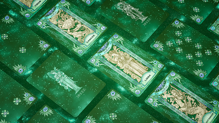 Zodiac (Libra) Luminous Edition Playing Cards by TCC