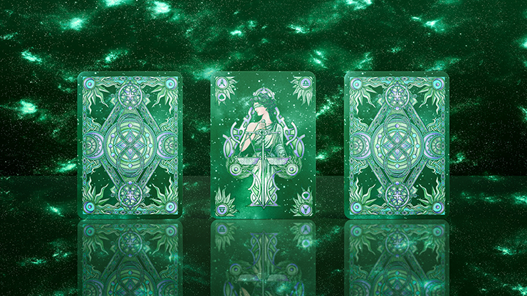 Zodiac (Libra) Luminous Edition Playing Cards by TCC