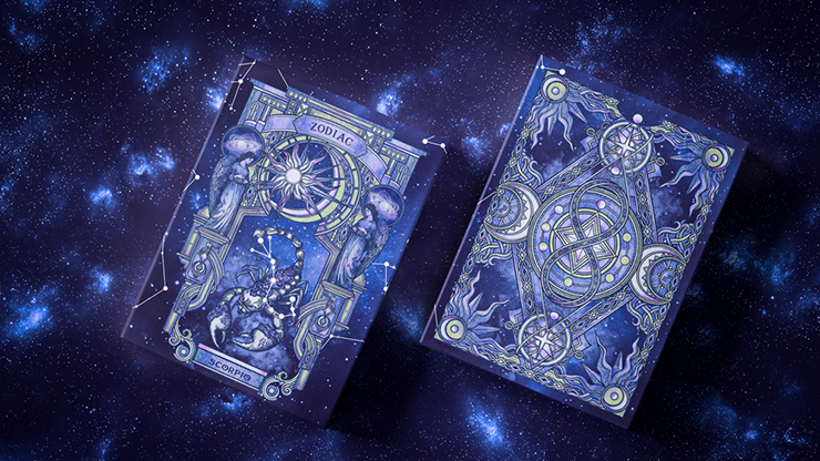 Zodiac (Scorpio) Luminous Edition Playing Cards by TCC