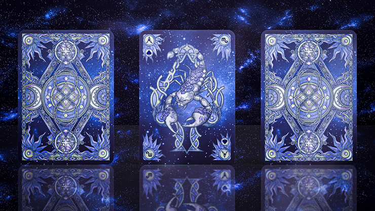 Zodiac (Scorpio) Luminous Edition Playing Cards by TCC