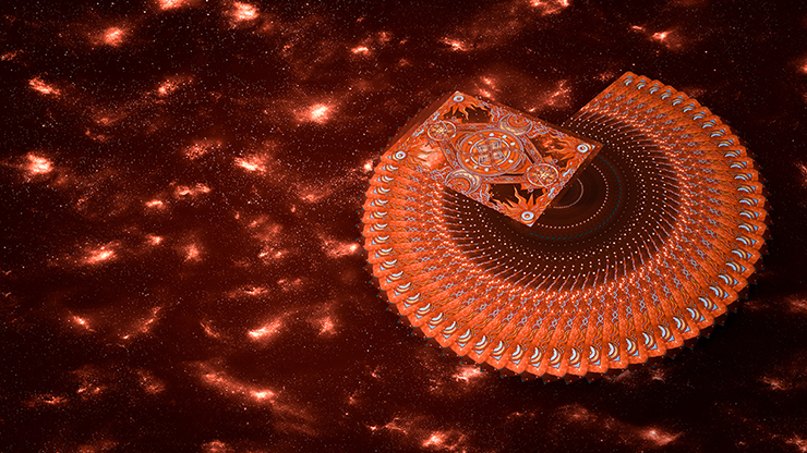 Zodiac (Sagittarius) Luminous Edition Playing Cards by TCC