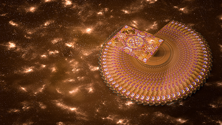 Zodiac (Capricorn) Luminous Edition Playing Cards by TCC