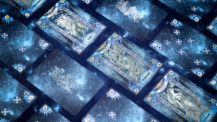 Zodiac (Pisces) Luminous Edition Playing Cards by TCC