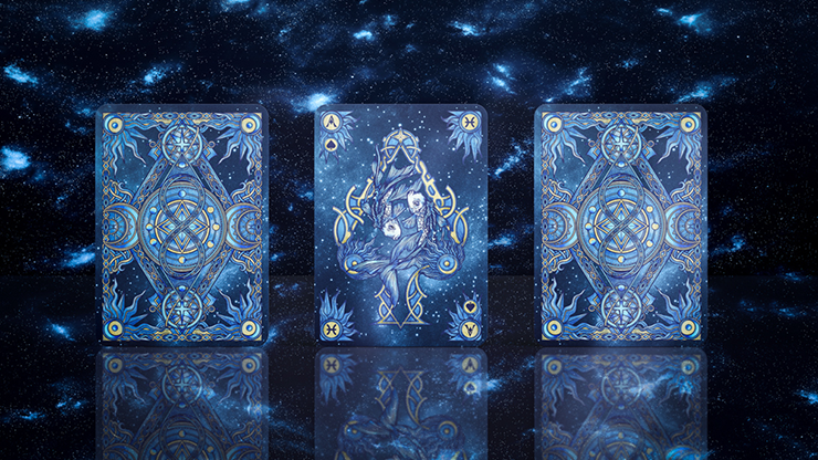 Zodiac (Pisces) Luminous Edition Playing Cards by TCC