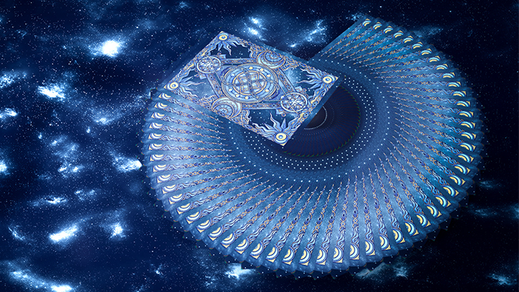 Zodiac (Pisces) Luminous Edition Playing Cards by TCC