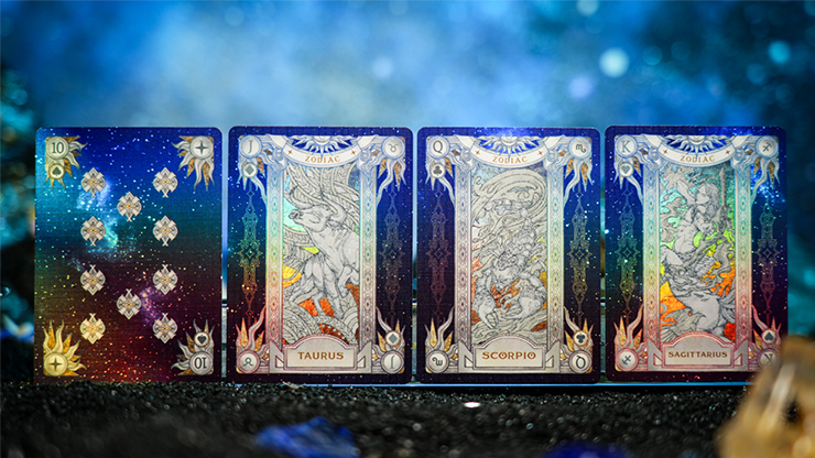 Zodiac (Astrology Chart) Luminous Edition Playing Cards by TCC