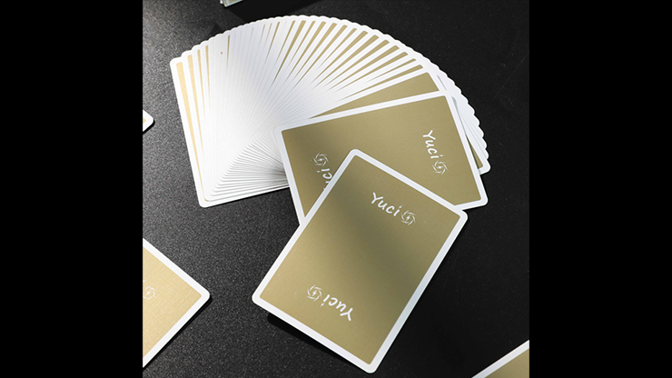Yuci Gold Playing Cards by TCC
