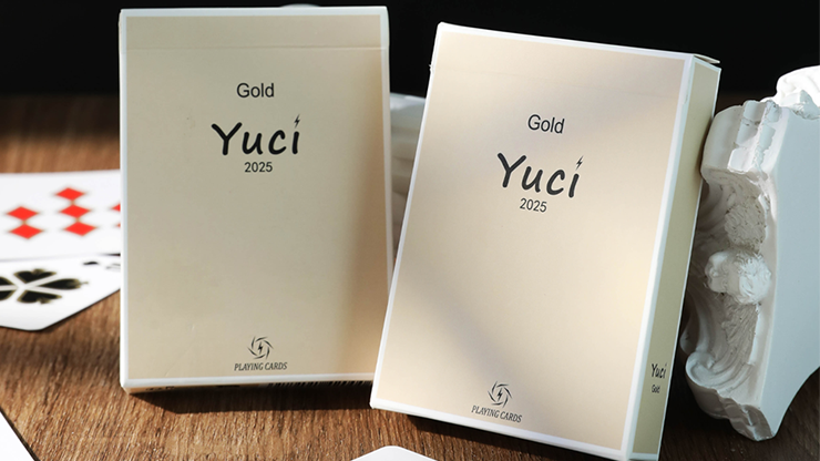 Yuci Gold Playing Cards by TCC