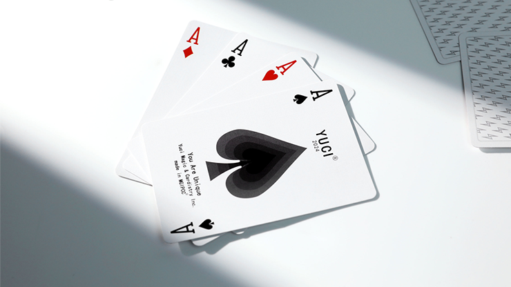 Yuci Tiny Wizard Black Playing Cards by TCC