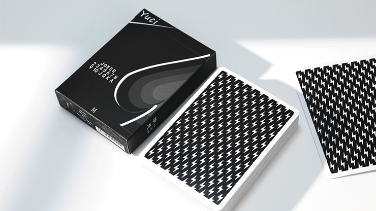 Yuci Tiny Wizard Black Playing Cards by TCC