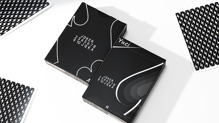 Yuci Tiny Wizard Black Playing Cards by TCC
