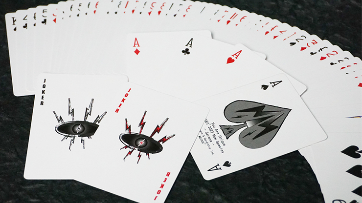 Yuci Soul Black Playing Cards by TCC