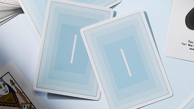 Yuci Morandi Blue 5th Playing Cards by TCC