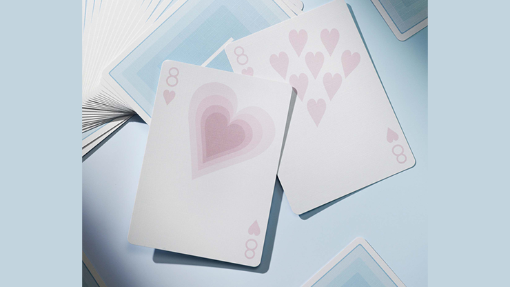 Yuci Morandi Blue 5th Playing Cards by TCC