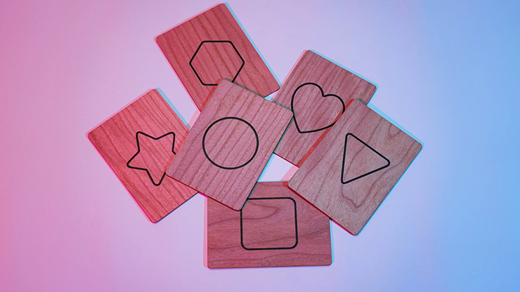 ISYC RFID Wooden Symbol Slates(6 cards) by T-Tech