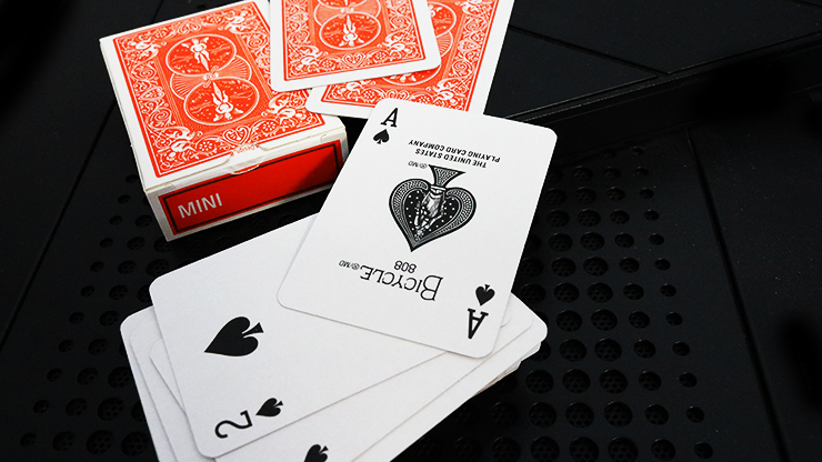 Mini Bicycle Cards (Orange)