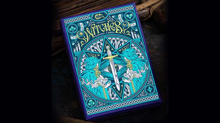 Witches Playing Cards