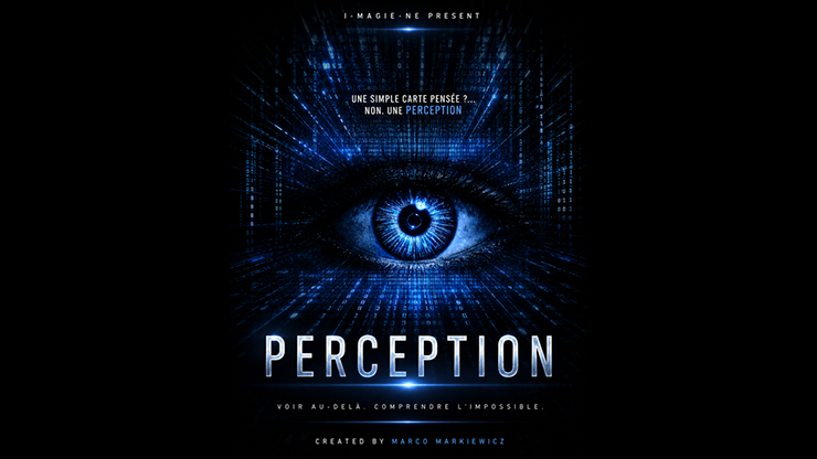 Perception (Blue) by Marco Markiewicz