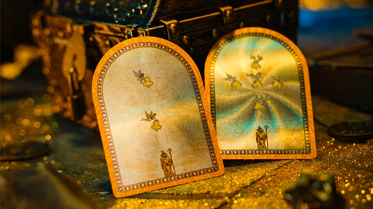 Portal Walnut Boxset Playing Cards by Ark Playing Cards