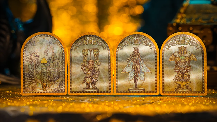 Portal Walnut Boxset Playing Cards by Ark Playing Cards