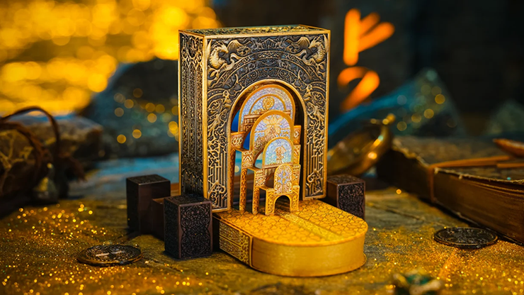 Portal Walnut Boxset Playing Cards by Ark Playing Cards