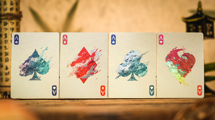 Ancient Relics Seat Playing Card by 52 Muse (Orange)