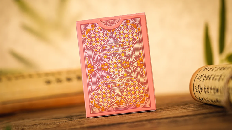 Ancient Relics Gem Playing Card by 52 Muse (Pink)