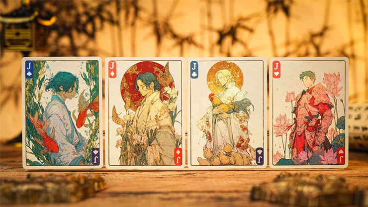 Ancient Relics Gem Playing Card by 52 Muse (Pink)