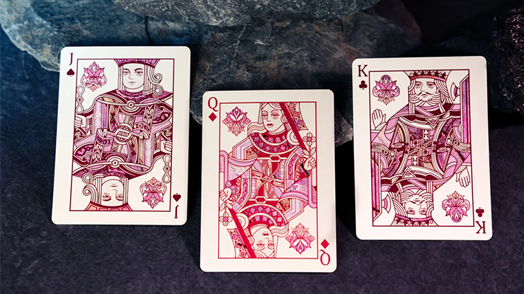 Morpho V2 (Pearl) Playing Cards by TCC Fashion