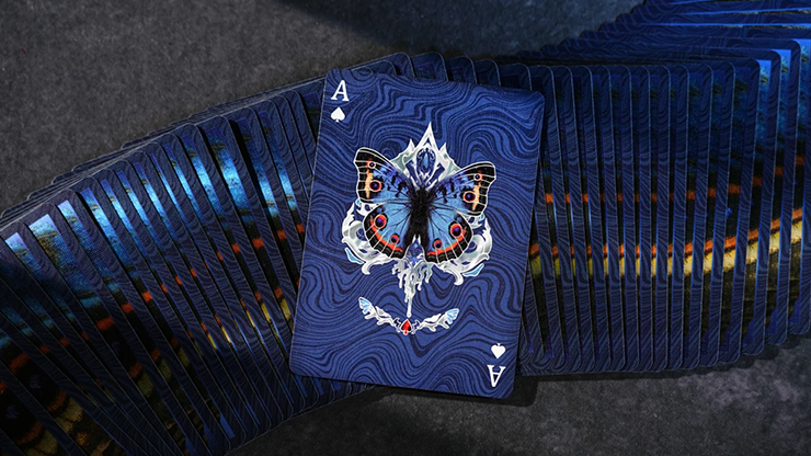 Morpho V2 (Sapphire) Playing Cards by TCC Fashion