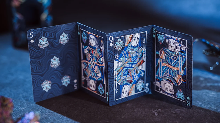 Morpho V2 (Sapphire) Playing Cards by TCC Fashion
