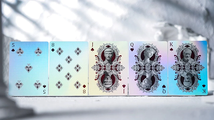 Alabaster Athena HOLO Playing Cards by TCC Fashion