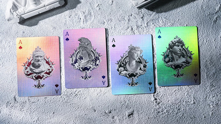 Alabaster Athena HOLO Playing Cards by TCC Fashion
