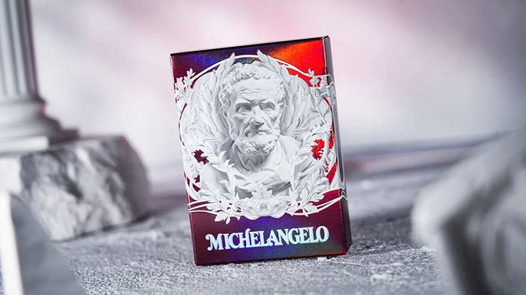 Alabaster Michelangelo HOLO Playing Cards by TCC Fashion