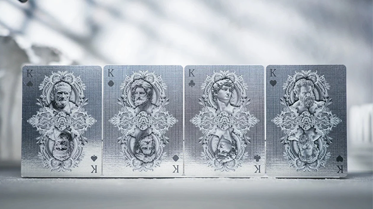 Alabaster Athena Luxury Playing Cards by TCC Fashion