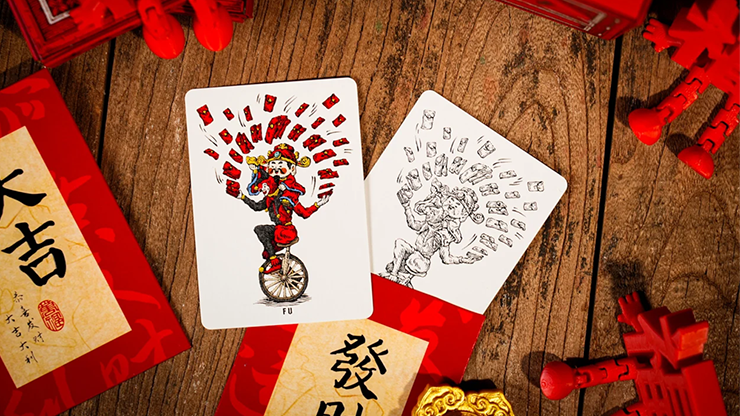 New Year Playing Cards by Smooth Writing