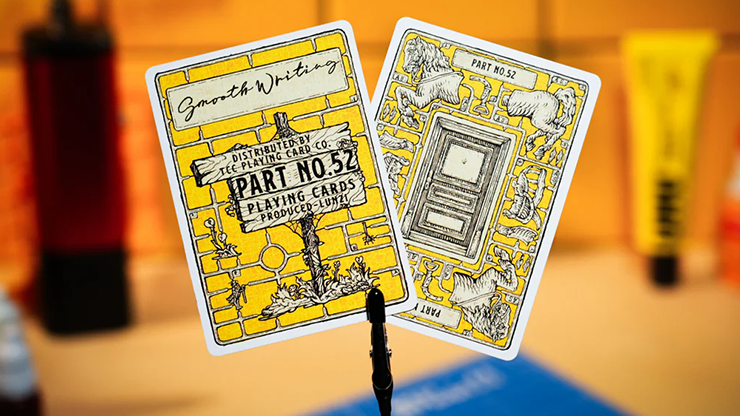 Parts NO.52 Playing Cards by Smooth Writing