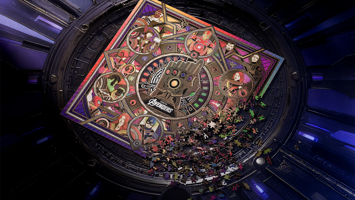 Avengers Jigsaw Puzzle by theory11
