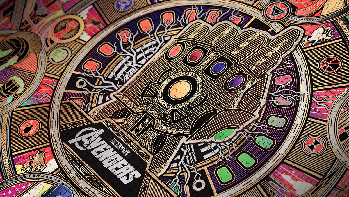 Avengers Jigsaw Puzzle by theory11