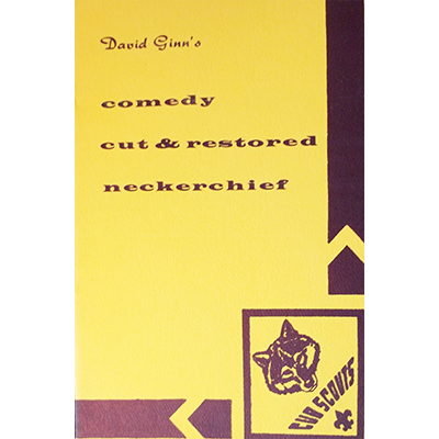 Comedy Cut & Restored Neckerchef by David Ginn - eBook DOWNLOAD