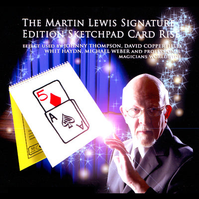 Signature Edition Sketchpad Card Rise by Martin Lewis