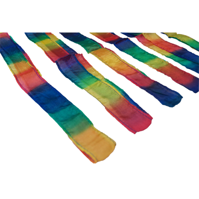 Thumb Tip Streamer 12 PACK (1 inch  x 68 inch) by Magic by Gosh - Tricks