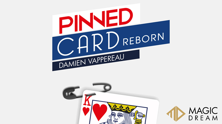 Pinned Card Reborn (Gimmicks and Online Instructions)  by Damien Vappereau and Magic Dream - Trick